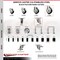 Service Caster 5 Inch 316SS Black Polyurethane Swivel 1-3/4 Inch Expanding Stem Caster Set SCC SCC-SS316EX20S514-PPUB-BLK-134-4 - alternate 3